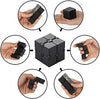 Infinity Cube Sensory Fidget Toy, EDC Fidgeting Game for Kids and Adults, Cool Mini Gadget Best for Stress and Anxiety Relief and Kill Time, Unique Idea That is Light on The Fingers and Hands