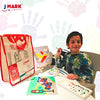 J MARK Kids Paint Set - Acrylic Kids Painting Kit - Storage Bag, Paints, Easel, Canvas, Brushes