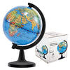 Wizdar 4'' World Globe for Kids Learning, Educational Rotating World Map Globes Mini Size Decorative Earth Children Globe for Classroom Geography Teaching, Desk & Office Decoration-4 inch