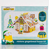 Minions Holiday Gingerbread House Kit - Everything Included - Candies and Cookies - 29 oz