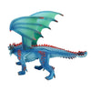 Realistic Snow Dragon Model Figure Toys, Blue Flying Dragon Figurines Collection Dinosaur Gifts Earth Fantastic Creatures