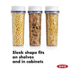 OXO Good Grips Mini All Purpose Dispenser - 1.2 Qt for Nuts and More,Clear,1.2 Qt - Nuts