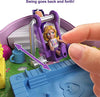 Polly Pocket Backyard Butterfly Compact, Outdoor Theme with Micro Polly Doll, Pollys Mom Doll 5 Reveals & 12 Accessories, Pop & Swap Feature, for Ages 4 Years Old & Up (Amazon Exclusive)