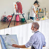 STARHOO Easel for Painting Canvases 2 Pack - Aluminum Art Easel Stand for Table Top/Floor 17