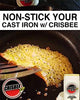 Crisbee Stik® Cast Iron and Carbon Steel Seasoning - Family Made in USA - The Cast Iron Seasoning Oil & Conditioner Preferred by Experts - Maintain a Cleaner Non-Stick Skillet