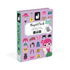 Janod MagnetiBook 55 pc Magnetic Girl's Costumes Game - Ages 3+ - J02718