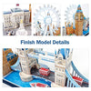 3D Puzzles for Kids Ages 8-10 - London City STEM Projects Arts Crafts for Girls Ages 8-12 - 3D Puzzle Birthday Gifts for 8 Year Old Girls
