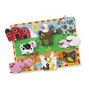 Melissa & Doug Wooden Chunky Puzzles Set - Farm and Pets - Wooden Puzzles for Toddlers, Animal Puzzles For Kids Ages 2+
