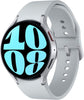 Samsung Galaxy Watch 6 44mm Aluminum Smartwatch w/ Fitness Tracker, Heart Monitor, BIA Sensor, Advanced Sleep Coaching, Bluetooth - Silver