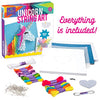 Craft-tastic - String Art - Craft Kit Makes 2 Large Canvases - Unicorn Edition
