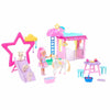 Barbie A Touch of Magic Chelsea Small Doll & Pegasus Playset, Winged Horse Toys with Stable, Pet Bunny & Accessories