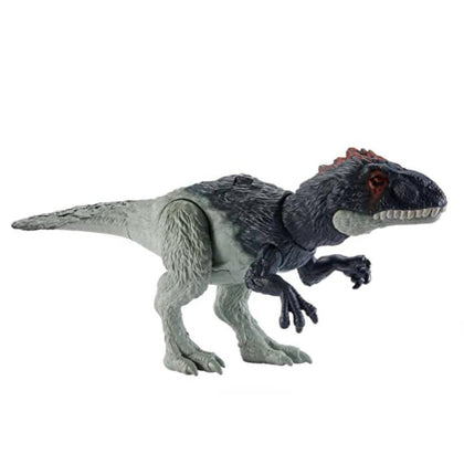 Mattel Jurassic World Dominion Wild Roar Eocarcharia Dinosaur Action Figure Toy with Sound & Attack Action, Plus Downloadable App & AR