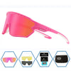 GIEADUN Sports Sunglasses Cycling Glasses Polarized Cycling, Baseball,Fishing, Ski Running,Golf (Pink)