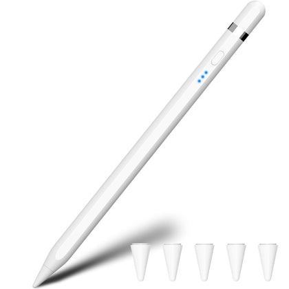iPad Pencil 1st Generation USB-C (20 Min Quick Charge), Magnetic iPad Pen with Pixel-Perfect & Low Latency & Palm Rejection, Professional Pencil for Apple iPad 6-10, Air 3-5, Mini 5-6, Pro 11
