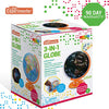 Little Experimenter Globe for Kids: 3-in-1 World Globe with Stand - Illuminated Star Map and Built-in Projector, 8