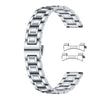 SINAIKE 16mm 18mm 19mm 20mm 21mm 22mm 24mm Universal Watch Strap Stainless Steel Watch Bands with Curved Lug Ends Parts, Replacement Bracelet for Men and Women (22mm, Silver)