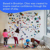 Clixo Rainbow 42 Piece Pack - Flexible, Durable, Imagination-Boosting Magnetic Building Toy- Modern, Modular Designs for Hours of STEM Play. A Multi-Sensory Magnet Toy, Travel Friendly. Ages 4-99