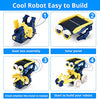 OUTOGO STEM Projects 11-in-1 Solar Robot Toy for Kids Ages 8-12, Science Kits Educational Robotics to Build, Christmas Birthday Gifts for 8 9 10 11 12 13 14 Year Old Boys Girls Teens.