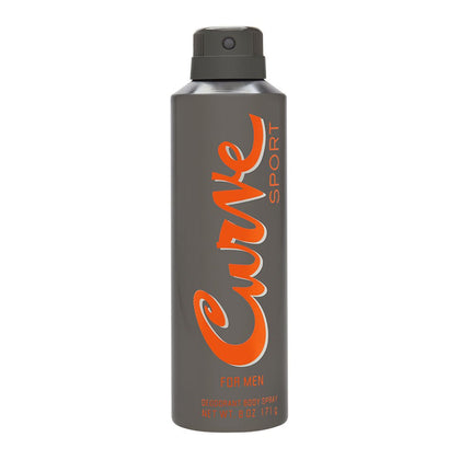 Curve Men's Deodorant & Fragrance Body Spray, Sport Deodorant by Liz Claiborne, 6 Oz