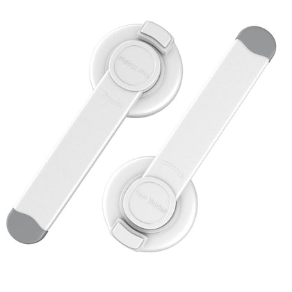 4our Kiddies Baby Toilet Lock (2 Pack) for Child Safety, Baby Proof Toilet Seat Lock with 2 Extra Pallet Fit for Most Standard Toilet, Easy Intallation Toilet Lid Lock with 2 Extra 3M Adhesive