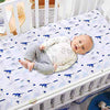 Little Grape Land 3 Piece Baby Boy Crib Bedding Set, Dinosaur Crib Set in Standard Size 52