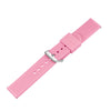 HARFINGTON Silicone Watch Band 18mm Width Quick Release Soft Rubber Watch Strap with Electroplated Stainless Steel Buckle for Men Women, Pink