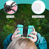 2 Pieces Kids Binoculars Shock Proof Toy Binoculars Set for Age 3-12 Years Old Boys Girls Bird Watching Educational Learning Hunting Hiking Birthday Presents