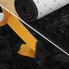 Kelarea Super Soft Shaggy Rug Fluffy Bedroom Carpets, 3x5 Feet Black, Modern Indoor Fuzzy Plush Area Rugs for Living Room Dorm Home Decorative Kids Girls Children's Floor Rugs