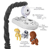 Lambs & Ivy Star Wars Signature Millennium Falcon Musical Baby Crib Mobile Toy