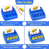 Learning Games for Kids Ages 3-8, Matching Letter Game for Kids Toys Ages 3-8 Educational Toys for 3-8 Year Olds Boys Girls Halloween Birthday Party Xmas Easter Gifts for 3-8 Year Olds Boys Girls Blue