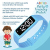 ABC123 Potty Training Watch - Baby Reminder Water Resistant Timer for Toilet Training Kids & Toddler (Blue)