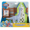 Dino Ranch Action Pack Featuring Brontosaurus - 4 Fence Pieces to Connect- Four Styles to Collect - Toys for Kids Featuring Your Favorite Pre-Westoric Ranchers