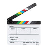 Coolbuy112 Movie Directors Clapboard, Photography Studio Video TV Acrylic Clapper Board Dry Erase Film Slate Cut Action Scene Clapper with a Magnetic Blackboard Eraser and Two Custom Pens