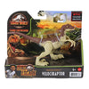 Jurassic World Toys Fierce Force Velociraptor Camp Cretaceous Dinosaur Action Figure Movable Joints, Realistic Sculpting & Single Strike Feature, Kids Gift Ages 3 Years & Older