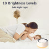 BrownNoise Sound Machine with 30 Soothing Sounds 12 Colors Night Light White Noise Machine for Adults Baby Kids Sleep Machines Memory Function 36 Volume Levels 5 Timers for Home Office Travel