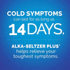 ALKA SELTZER PLUS Severe Non-Drowsy Cold & Cough Powerfast Fizz Effervescent Common Cold Tablets, Sinus Congestion, Runny Nose, and Dry Cough, Citrus Flavor, 20 Count (Pack of 1)
