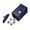 YAHTZEE: Doctor Who TARDIS 60th Anniversary | Collectible TARDIS Dice Cup | Dice Game Based on The Popular Science Fiction Television Show Doctor Who | Officially Licensed Doctor Who Merchandise