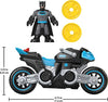 Fisher-Price Imaginext DC Super Friends Batman Toy Bat-Tech Batcycle Transforming Motorcycle with Launcher & Figure for Ages 3+ Years