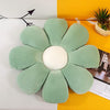ANYE Polypropylene Flower-Shaped Throw Pillow Floor Cushion Office Sedentary Tatami Car Butt Cushion (Green, 40cm)