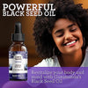 GuruNanda Black Seed Oil, Cold-Pressed Nigella Sativa - Rich in Vitamin D3 5000 Units, K2 & E, High Thymoquinone | Potent Antioxidant for Immune Support, Non-GMO, 2 Fl.oz