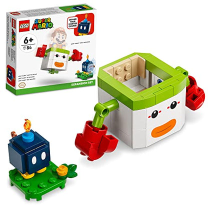 LEGO Super Mario Bowser Jr.s Clown Car Expansion Set 71396 Building Kit; Collectible Toy for Kids Aged 6 and up (84 Pieces)