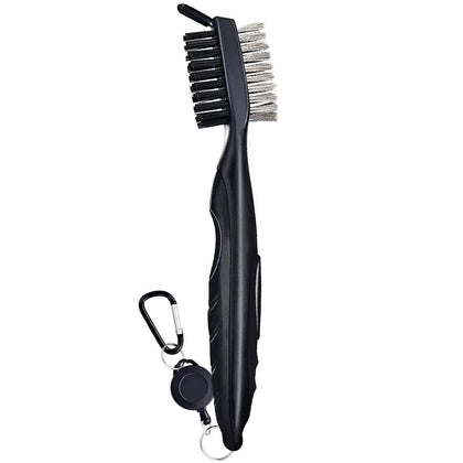 SHENGQIDZ (Select 2 Pack or 1 Pack Golf Club Brush -Must-Have Golf Tool for Cleaning Dirty Clubs