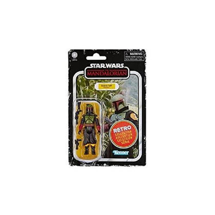 STAR WARS Retro Collection Boba Fett (Morak) Toy 3.75-Inch-Scale The Mandalorian Collectible Action Figure, Toys Kids 4 and Up