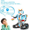 AOKESI Building Block Robot Kits for Kids, Remote & APP Control Robot Snap Together Engineering Kits STEM Building Toys Best Gift for 6, 7, 8 and 9?Year Old Boys and Girls
