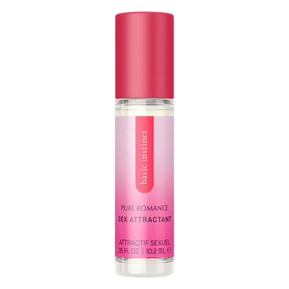 Pure Romance Basic Instinct Pheromone Perfume for Women - Enhanced Long Lasting Roll-On Oil - Attract Men - Fits Conveniently In Purse or Wallet, 35 Fl Oz