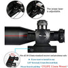 CVLIFE 2.5-10x40e Red & Green Illuminated Scope with 20mm Mount