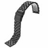 SINAIKE 18mm Black Watch Band Premium Solid Stainless Steel Metal Replacement Bracelet Strap for Men's Women's Watch