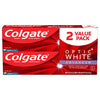 Colgate Optic White Advanced Teeth Whitening Toothpaste, 2% Hydrogen Peroxide Toothpaste, Icy Fresh, 4.5 Oz, 2 Pack