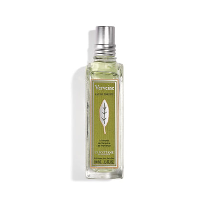 LOCCITANE Verbena Eau de Toilette 3.30 fl. Oz: Refreshing Fragrance, Zesty Lemon Scent, Notes of Organic Verbena and Florals, Made in France