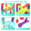 AN JING ZHI Marble Run Set for Kids - 93pcs Marble Maze Track Race Game Construction Buliding Blocks Toys, STEM Educational Toys Gift for Boys Girls Age 3 to 12